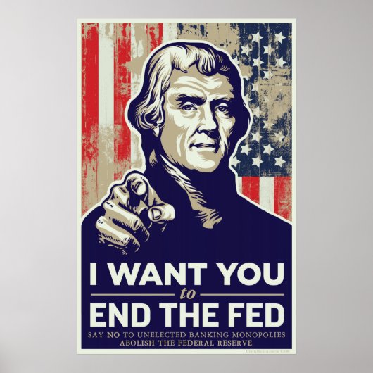 Jefferson End het Fed Poster (Voorkant)
