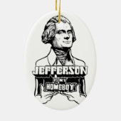 Jefferson est mon ornement de Homeboy (Dos)
