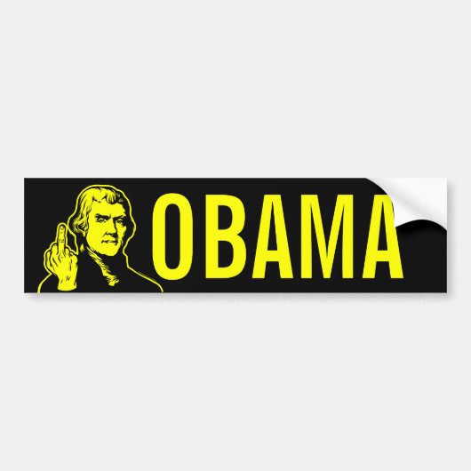 Jefferson Finger Bumpersticker (Voorkant)