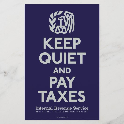 Jefferson, ik wil dat je belastingaangifte doet flyer (Achterkant)