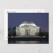 Jefferson Memorial Briefkaart (Voorkant / Achterkant)