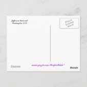 Jefferson Memorial Briefkaart (Achterkant)