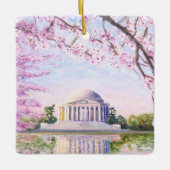 Jefferson Memorial Cherry Blossoms Ornement (Devant)
