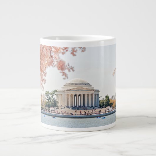 Jefferson Memorial Extra Grote Beker (Voorkant)