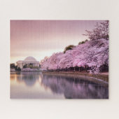 Jefferson Memorial in lente Legpuzzel (Horizontaal)