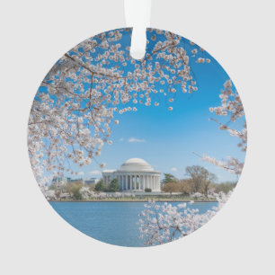 Jefferson Memorial in lente Ornament