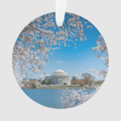 Jefferson Memorial in lente Ornament (voorkant)