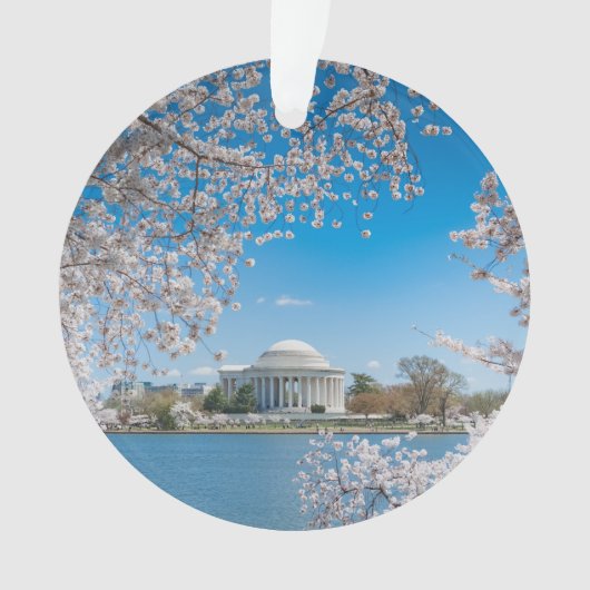 Jefferson Memorial in lente Ornament (voorkant)