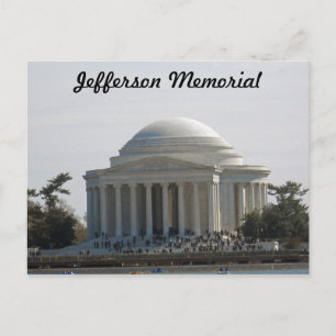 Jefferson Memorial Washington DC 001 Briefkaart