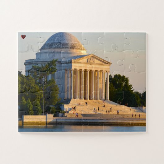 Jefferson Memorial Washington Legpuzzel (Horizontaal)