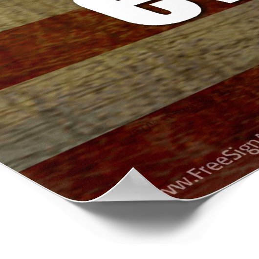 Jefferson - overheid groot genoeg Instant Download Poster (Hoek)