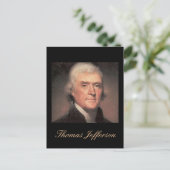 Jefferson quote Carte postale (Debout devant)
