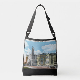 Jefferson St., Syracuse, Vintage van New York Crossbody Tas
