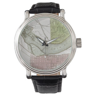 JEFFERSONVILLE, INDIANA: KAART HORLOGE