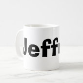 Jeffrey Koffiemok (Voorkant links)