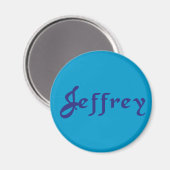 Jeffrey Magnet (Recto/Verso)