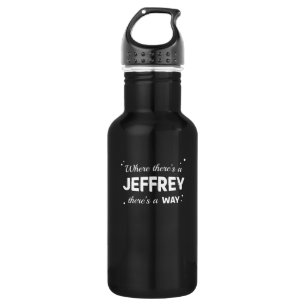 Jeffrey Name Gezegde Design for Proud Jeffreys Waterfles