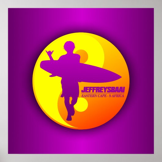 Jeffreysbaai Poster (Voorkant)