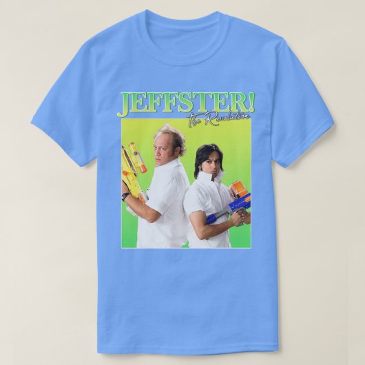 Jeffster VintageRetro Design T-shirt (Design voorkant)