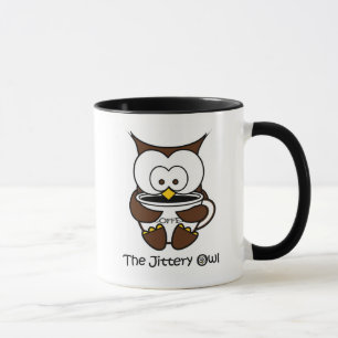 Jeffy The Jittery Owl Mok