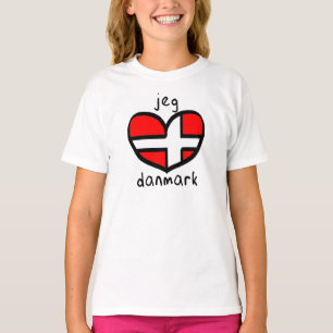 Jeg Elsker Danmark T-shirt