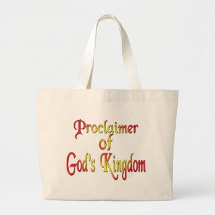 Jehovagetuigen Grote Tote Bag