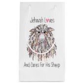"Jehovah aime son mouton" Petit sac cadeau (Devant)