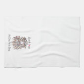 "Jehovah houdt van en zorgt voor zijn schapen" Keu Theedoek (Horizontaal)