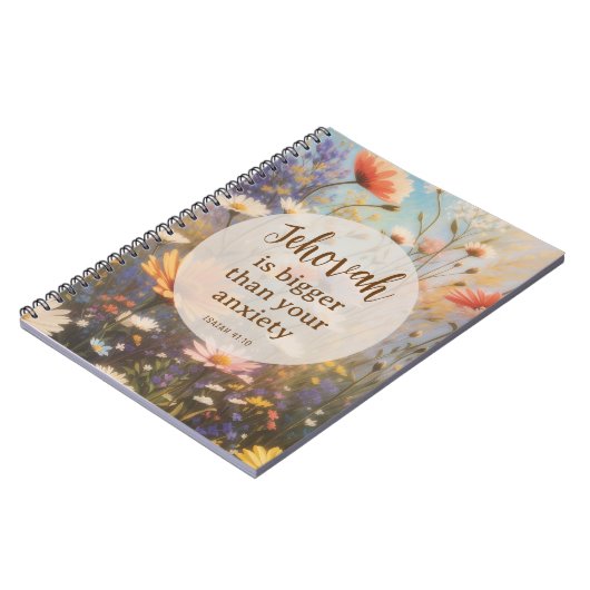 Jehovah is groter dan je angst | JW Notitieboek (Linkerzijde)