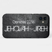Jehovah Jireh Bijbel vers Genesis 22:14 Case-Mate iPhone Case (Achterkant (horizontaal))