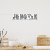 JEHOVAH POSTER (Keuken)