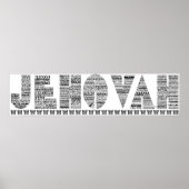 JEHOVAH POSTER (Voorkant)