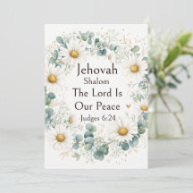 Jehovah Shalom, Witte Madeliefjes Eucalyptus Whims