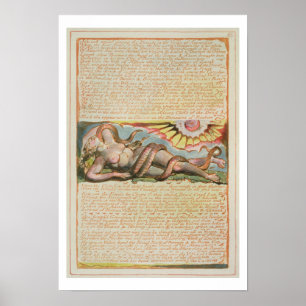 Jehovah stond onder de Druïden... bord 63 van Poster