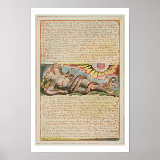 Jehovah stond onder de Druïden... bord 63 van Poster (Voorkant)