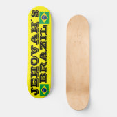 JEHOVAHS BRÉSIL Skateboard (Recto)