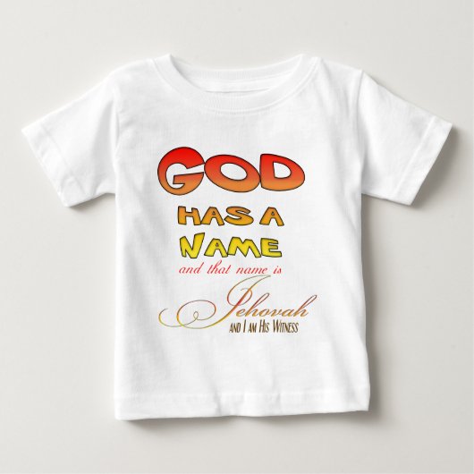 Jehovah's Witness Shirt (Voorkant)