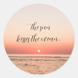 Jeju 02 | ]Stickers Ronde Sticker