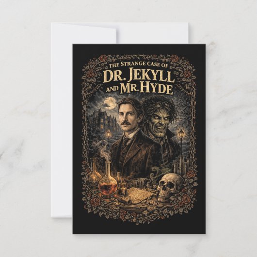 Jekyll en Hyde Bedankkaart (Voorkant)