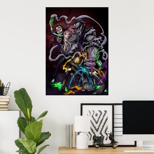 Jekyll en Hyde Poster (Thuiskantoor)
