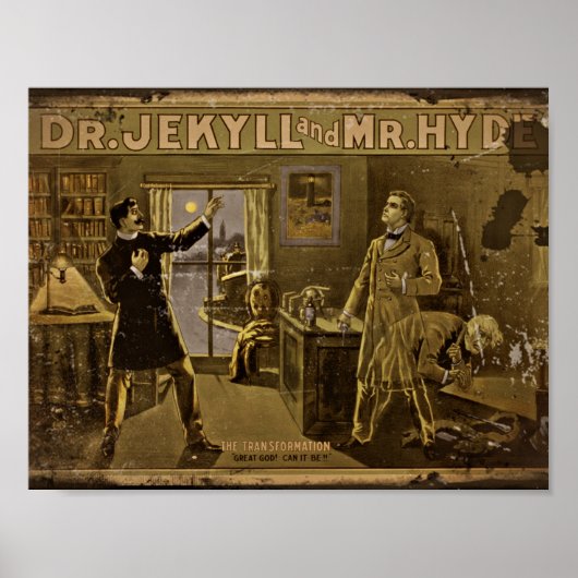 Jekyll en Hyde Poster art (Voorkant)