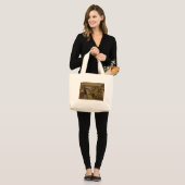Jekyll en Hyde Poster art Grote Tote Bag (Voorkant (model))