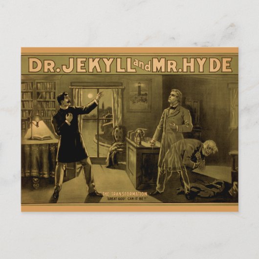 Jekyll & Hyde - Briefkaart (Voorkant)