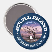 Jekyll Island (B) Magneet (Voorkant / Achterkant)