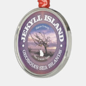 Jekyll Island (B) Metalen Ornament (Links)