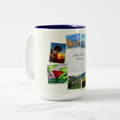 Jekyll Island, Géorgie Collage Mug (Devant gauche)