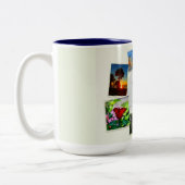 Jekyll Island, Géorgie Collage Mug (Gauche)