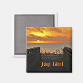 Jekyll Island magneet 2 (Voorkant / Achterkant)