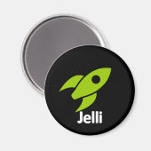 Jelli Rocket Magnet (Recto/Verso)