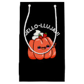 Jello-llujah Funny Jello Food Pun Dark BG Klein Cadeauzakje (Voorkant)